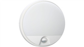 Plafon Sphere Naścienny 15W 1230Lm 4000K Ip54 Ik08 Koło Czujnik Pir Lo1541hns