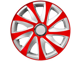 Kołpak 14" Drift Extra red/silver 4szt