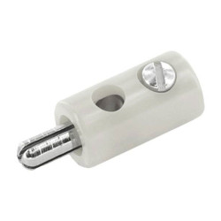 econ connect HOS25WS Mini DIN Connector 2.5 mm Pin white 1pc