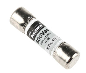 Bezpiecznik 15A 10 x 38mmF 600V ac Eaton