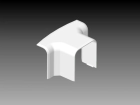 Pokrywa odgałęźna EKE 60x60mm biała 8544