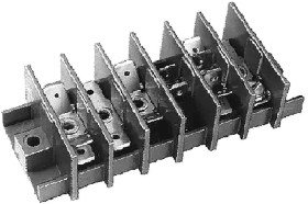 Blok zacisków 5-pinowe, raster 11 6-rzędowe, 25A, 400 V