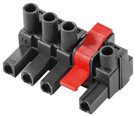 Weidmüller 2629690000 Obudowa złącza pin żeńskiego na kabel BLZ 7.62IT/05/180MF2 SN BK BX, piny: 5, 20 A, 50 szt.