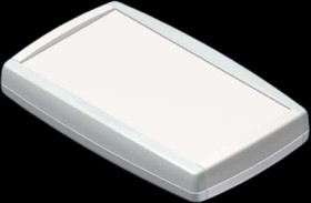 ABS enclosure, (L x W x H) 155 x 96 x 24.2 mm, light gray/white (RAL 9002), IP54, TN-12.30