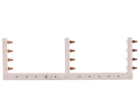 Szyna łączeniowa pionowa 4P/3-rzędowa, lewa, rozstaw 125mm KCF668L