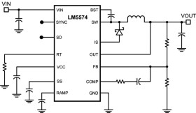 75V, 0.5A Step-Down Switching Regulator