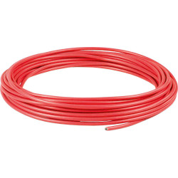 as - Schwabe 30043 Cable 1x2.5mm&#xB2; Red Ideal for Camping &amp; Garden Use