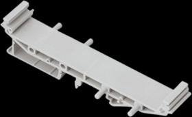 Intermediate part, PA, (L x W x H) 118 x 18.5 x 27.5 mm, light gray, B6724442