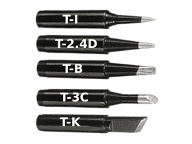 Zestaw grotów 900M x5 Black HQ Stacja PT Aoyue WEP Yihua Groty