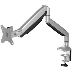 ICY BOX 60182 IB-MS503-T Monitor desk mount Silver Black Height-adjustable