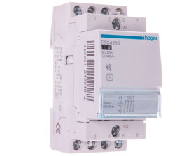 Stycznik modułowy cichy 25A 0Z 4R 230V AC ESC426S
