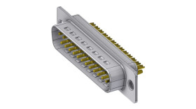 Złącze D-Sub 25-pinowe Męski Poziomy