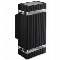 Idealed kinkiet VELA 2xgu10 czarny IP54 Hanka