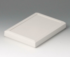 Cover, S, closed, ABS, (W x H x D) 130 x 23 x 180 mm, white, for DATEC-TERMINAL S, B4013617