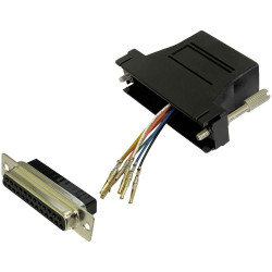 BKL 10121131 Adapter D-Sub 25-pin to RJ45 socket freely assembled