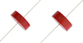 660R High Voltage Ceramic DC Disc Capacitors With Axial Leads, 10 kVDC to 30 kVDC