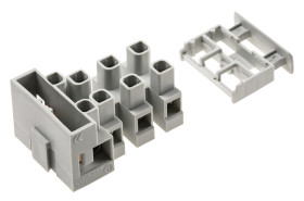 Blok terminala z bezpiecznikiem 4-żyłowe CAMDENBOSS rozmiar żyły 4 mm² Wkręcane Nylon Śruba