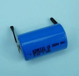 ER-14250L 1/2AA KINETIC 3,6V/1,20Ah ZKBATERIA LITOWA Z BLASZKAMI