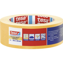 tesa 04344-00001-00 Precision Masking Tape 50m x 38mm yellow