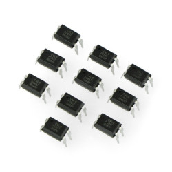 Transoptor jednokanałowy PC817 - THT - 10 szt.