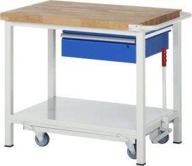 Stół warsztatowy RAU 05 8001A6-107B4F.11, (S x W x G) 1000 x 880 x 700 mm