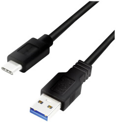 Kabel USB LogiLink CU0167 CU0167, USB-A na USB-C®, 0.50 m
