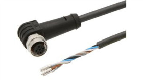 Kabel Konfekcjonowany Jednostrony Złącze M12 Żeńskie 5-Pinowe Kątowe Wolny...