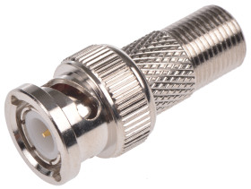 Adapter RF BNC Typ F Rodzaj A Męski - żeński