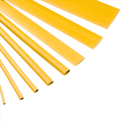 2.5mm x 1.2m Yellow Heat Shrink Sleeve