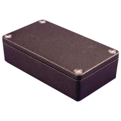 Hammond 1550Z106BK Diecast Enclosure (Thick Wall, 115 x 65 x 30mm) Black