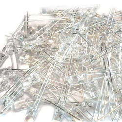 Zestaw diod LED Clear 5mm - 250szt.
