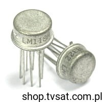 LM118H OP Amplifier High Speed TO99-8 NSC