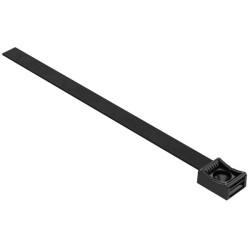 Hebotec 3011-002-150C Hook-and-Loop Mount 10x150mm Black 1piece for Cables