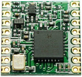 Moduł RF RFM98W-433S2, Uz 3.3V, RF Solutions