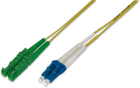 FO patch cable, APC to LC, 1 m, OS2, singlemode 9/125 µm, AL-9E2000LC-01I