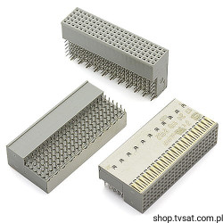 17241102102 Connector 5 x 22 Pin Z-Pack THT HARTING