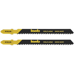 kwb 610220 Jig Saw Blades HCS for soft Wood up to 50mm thick