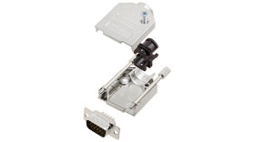 Osłona 15-pinowe D Sub Hoods do Dla kabla Encitech Connectors