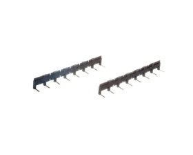 Złącze grzebieniowe 8-zębowe 10A 250V do gniazd GZT80, GZM80, GZT92, GZM92, GZ96, GZS80,GZS93 ZGGZ80-2 858827 /2szt./