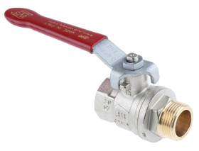 Zawór kulowy korpus mosiężny BSPP 40bar 3/4cal 580psi RS PRO