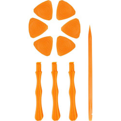 Bernstein 2-129 Opening Tool Set 10-Piece Orange Plastic Opener