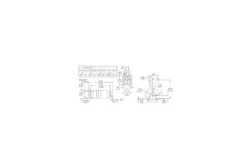 Daily Well Vertical Paddle Schakelaar voor PCB 4PDT ON-ON