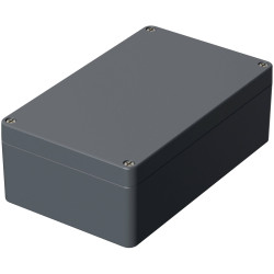 BOPLA 01130000 Euromas A 130 splash-protected Aluminium silver-grey case