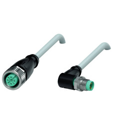 Pepperl+Fuchs 267591 Złącze konfekcjonowane czujnika/aktuatora V11-G-1,5M-PUR-V3-WM, piny: 3, 3, 1.5 m, 1 szt.