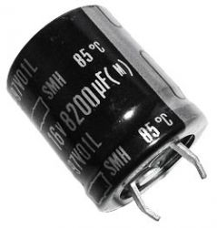 Kondensator elektrolityczny 8200uF/16V 22x30 SNAP NICHICON