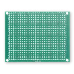 Płytka PCB prototypowa 7x9 cm jednostronna 744 otworów drukowana 2.54 mm