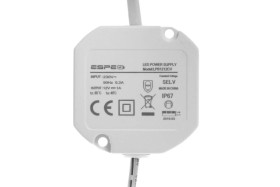 Zasilacz LED dopuszkowy 12V 1A 12W IP67 ESPE LPB1212CV