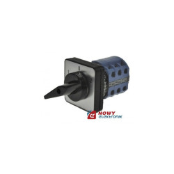 Przełącznik obr.LW-2620 3poz.60° ON-OFF-ON 3tor/3warstwy,48x48mm