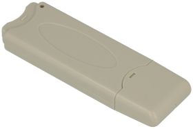 Obudowa; ręczna; G1901G; ABS; 71mm; 23mm; 8,7mm; jasnoszary; zatrzaskowa; RoHS; Gainta