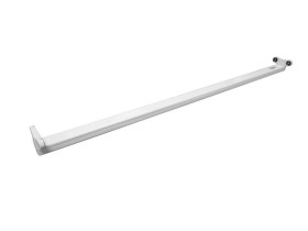 Belka pod tuby LED 2x150cm Biała IP20 Stalowa blacha 152x3,3x1,5cm VO1913